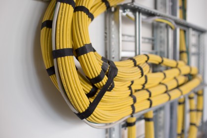 Gele kabels