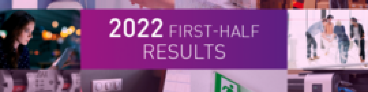 2022 First-half results